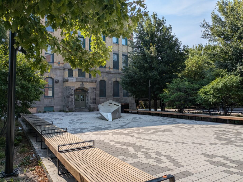 Parc Joseph Vennes, Quartier culturel des Faubourgs, Montréal