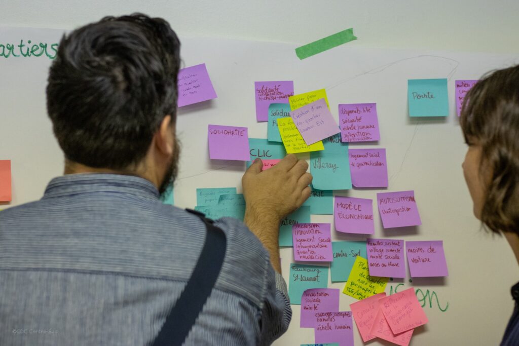 Rencontre de discussion et d'échanges à la CDC Centre-Sud.