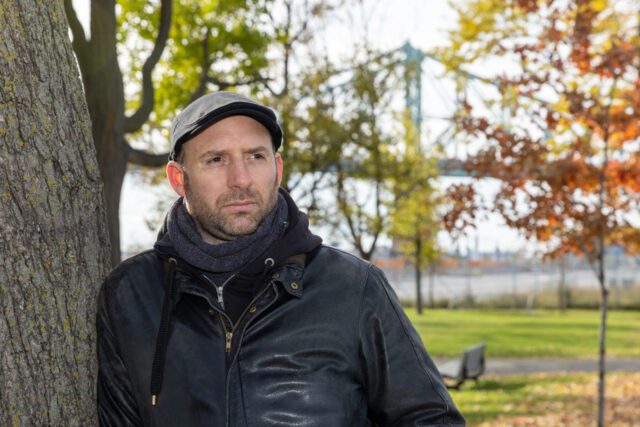 Romancier Maxime Raymond-Bock à Montréal